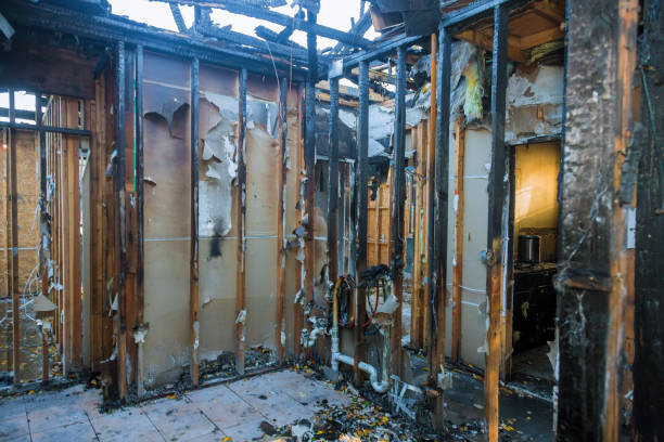Professional Fire Board Up technician working in Wynnewood, PA